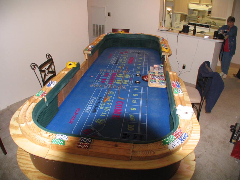  craps table Houston 