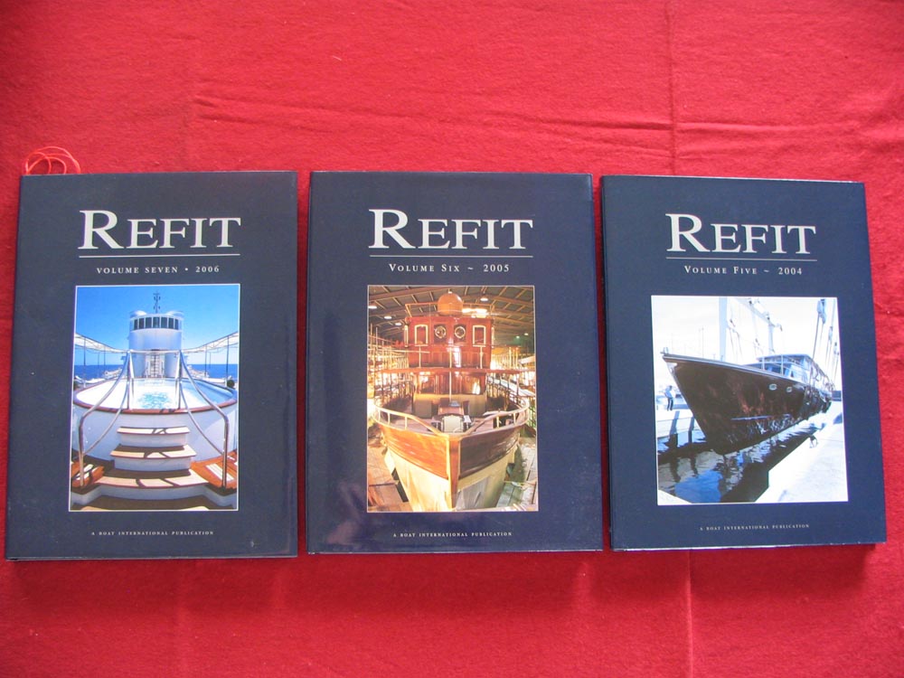  RARE COMPLETE SUPERYACHTS & MEGAYACHTS BOOK COLLECTION 